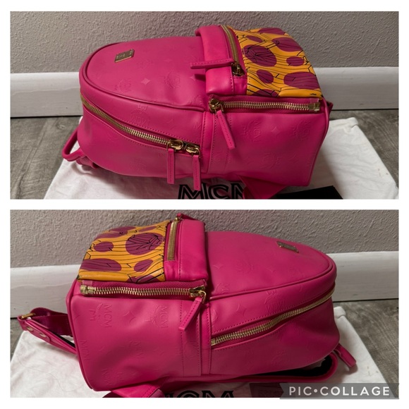 RARE Authentic MCM Backpack, Care Cards & Dust Bag main image 4